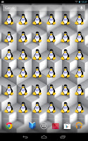 Linux Penguin Logo Battery APK Gambar Screenshot #1