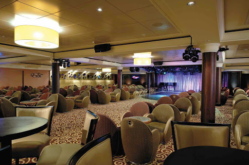 Norwegian-Dawn-Spinnaker - Dance the night away at the Spinnaker Lounge, one of the cozy yet festive spots aboard  Norwegian Dawn.