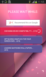 Pink Butterfly Keyboard Screenshots 3
