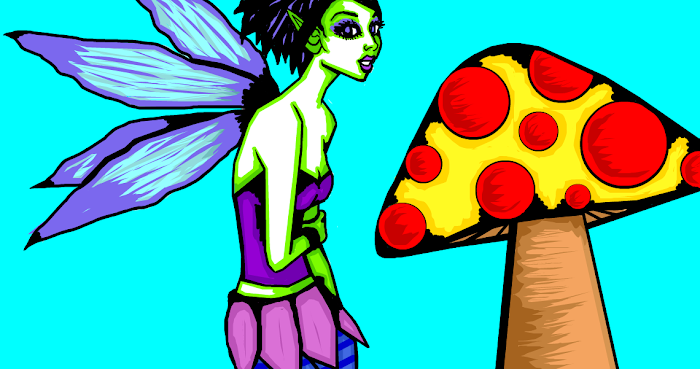 Pizza mushroom 