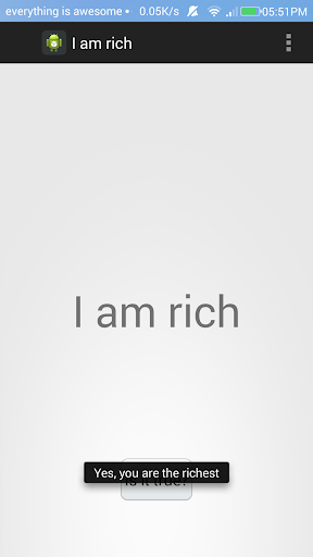 I AM RICH