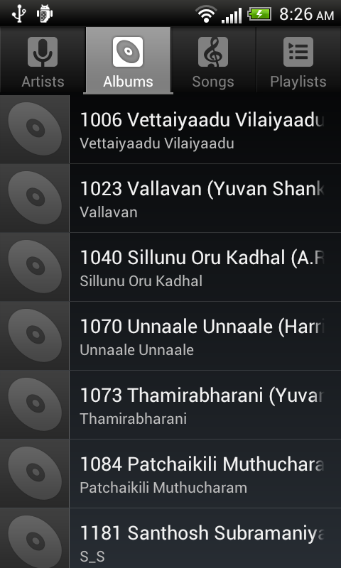    Default Music Player- screenshot  