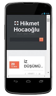 Hikmet Hocaoğlu Günlük Yazılar Screenshots 2