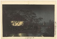 De Komoro rivier bij Tennoji