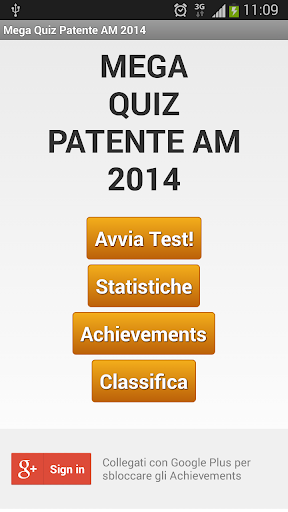 Mega Quiz Patentino AM 2014