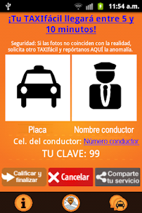 TAXIfacil - Usuario Screenshots 2