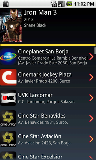 【免費娛樂App】Cine Movil: Cartelera en Perú-APP點子