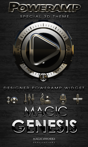 Poweramp Widget Genesis