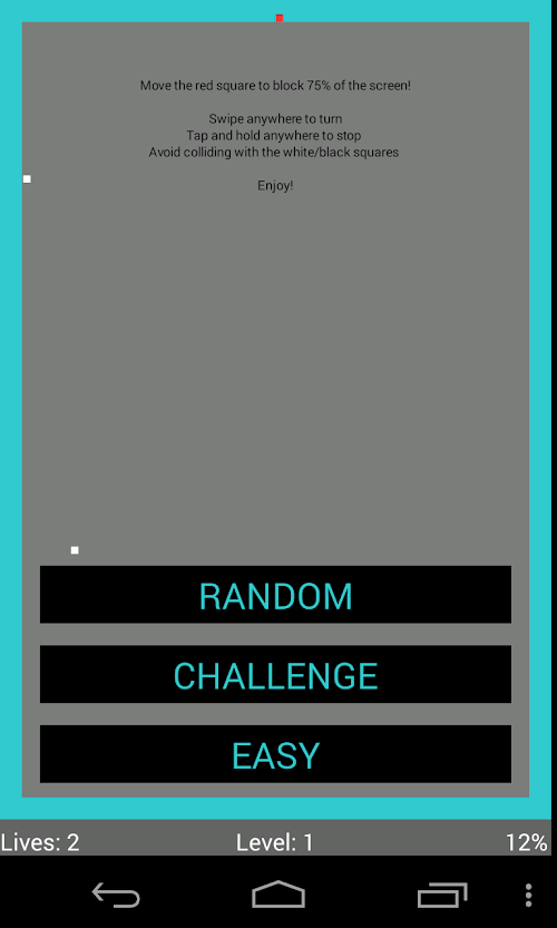 Android application Xonix32 screenshort
