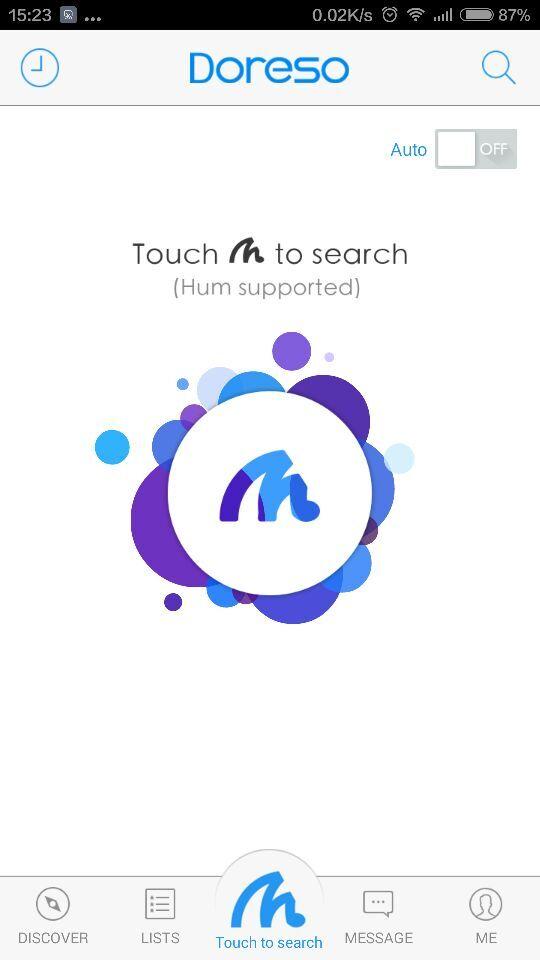 Android application Doreso screenshort