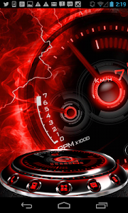 Screenshot Next Launcher Theme Red-Drift v1.0.2