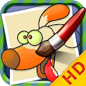 Coloring Book-Coloring game logo