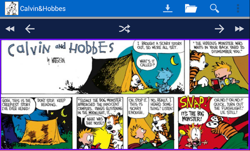 Calvin Hobbes Rerun Comics