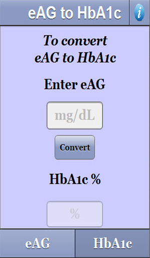 eAG-HbA1c