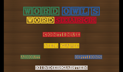 Word Owl's Word Search - K