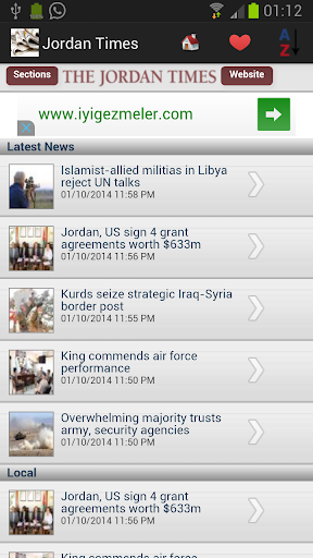 【免費新聞App】Jordan Newspapers and News-APP點子