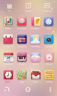 T-TheGirls GO Launcher Theme - screenshot thumbnail