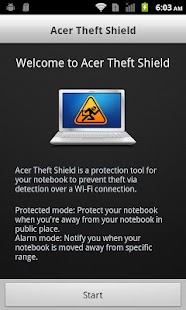 Acer Theft Shield