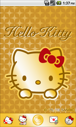 Hello Kitty Gold Plating