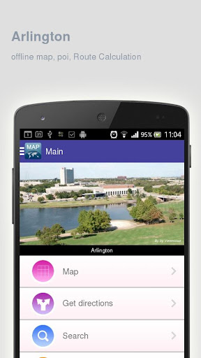 Arlington Map offline