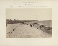 Strand bij Sheerness, met badgasten