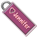 Jennifer Name Tag