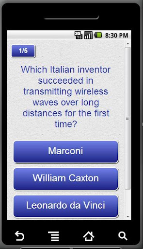 Technological Invention quiz