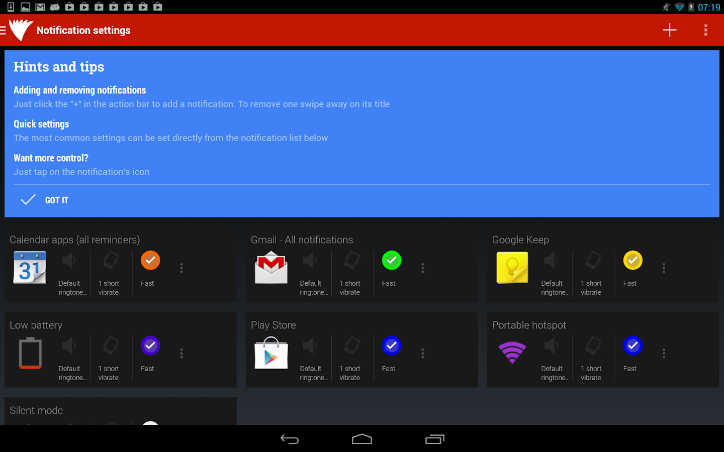   Light Flow - LED&Notifications- หน้าจอ 