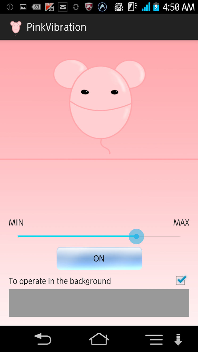 Pink　Vibration　lite Screen 2