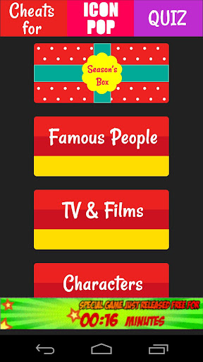 Cheats for Icon Pop Quiz