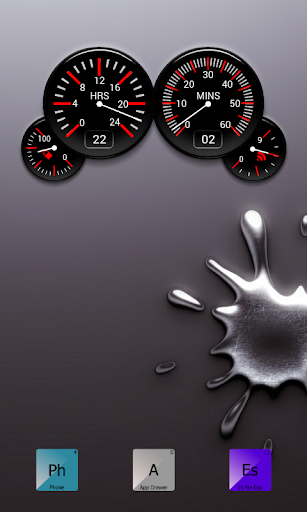 Zooper Dash Clock widget pack