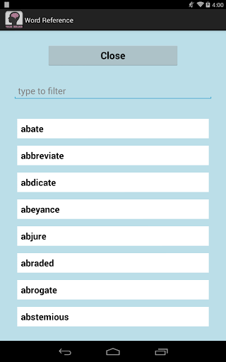 【免費生產應用App】Vocab Builder: SAT (Lite)-APP點子