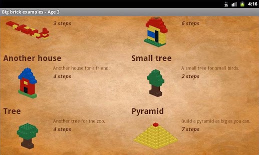 download Big brick examples - Age 3 free