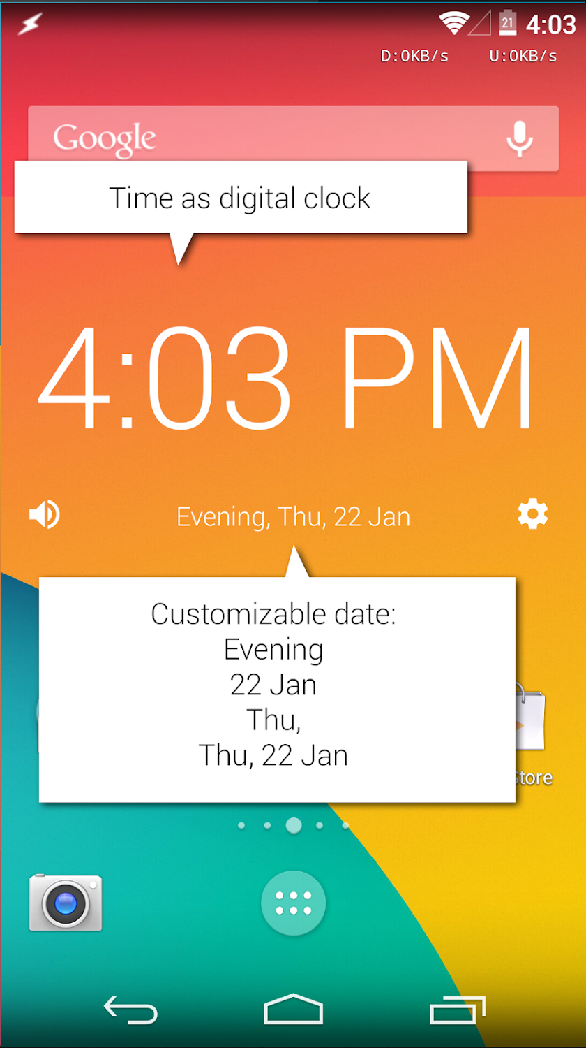 Immoral Clocks Widget Screen 2