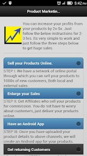 Free Download Product Marketing Online APK