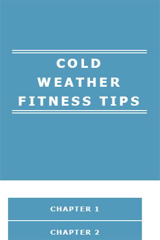 COLD WEATHER FITNESS TIPS