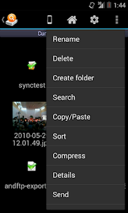 AndExplorerPro (file manager) - screenshot thumbnail