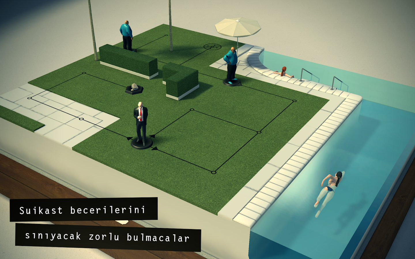 Hitman GO - screenshot