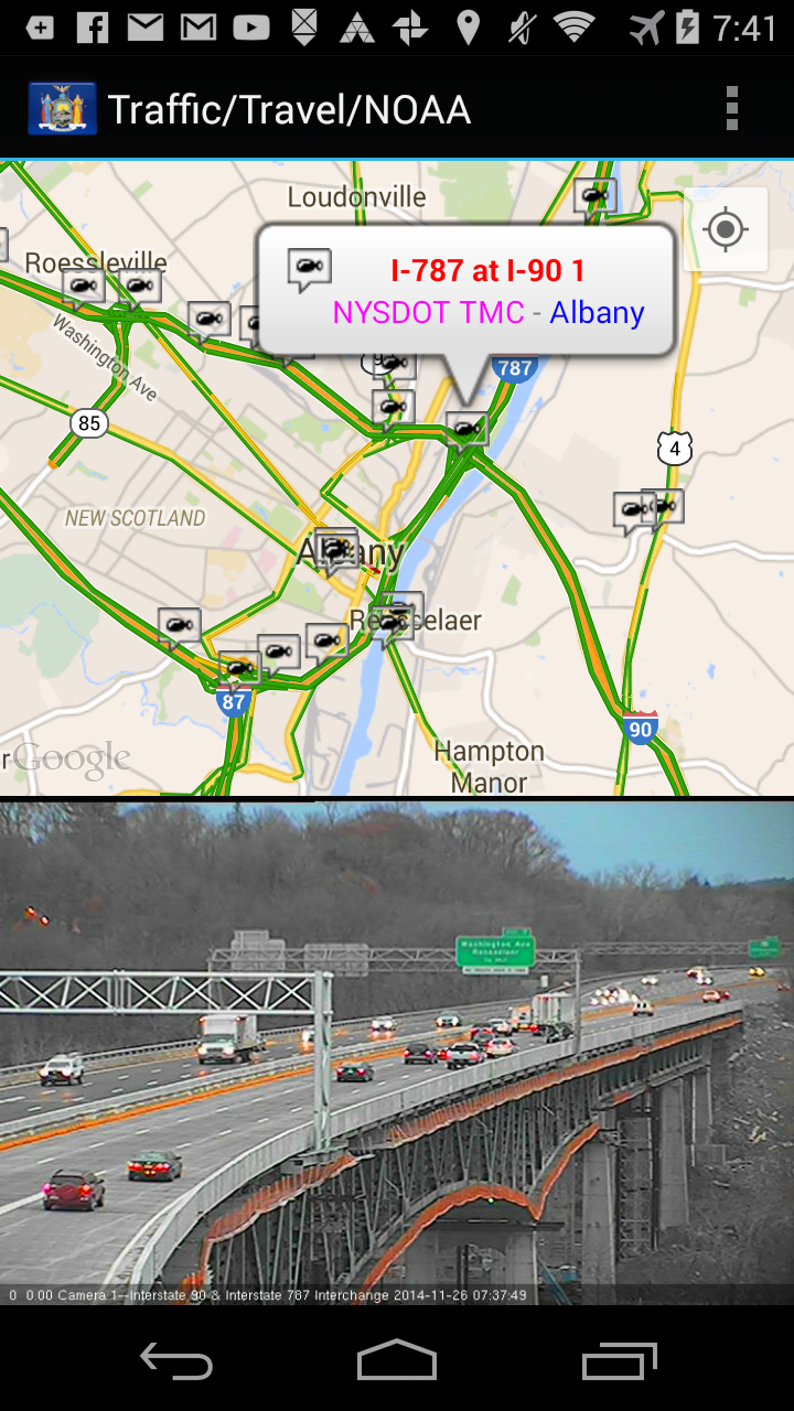 New York Traffic Cameras Pro Screen 2