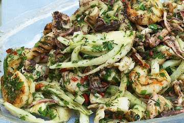 Seafood, Fennel, and Lime Salad