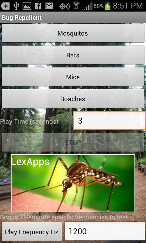 Android application Pest Control screenshort