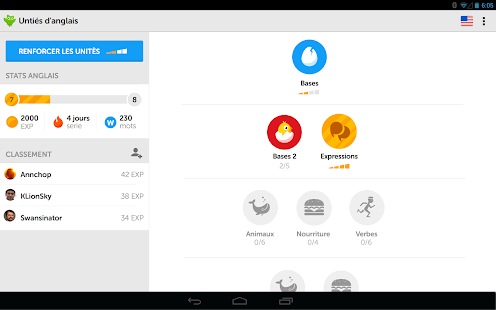 Duolingo - Apprenez l'anglais - screenshot thumbnail