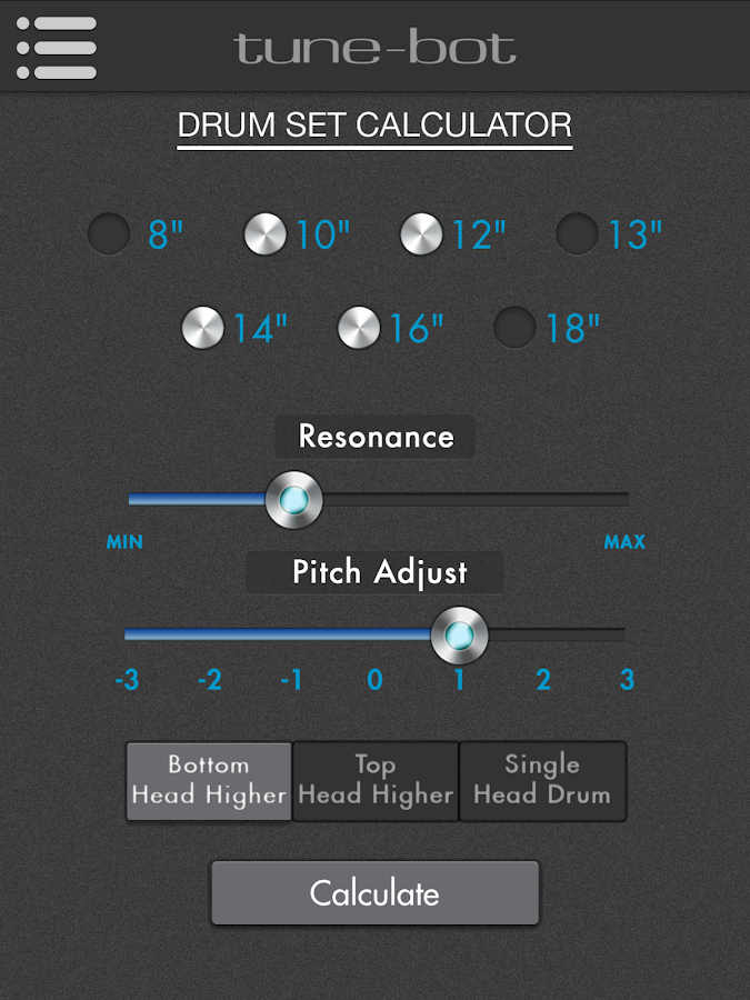 Drum Tuning Calculator AndroidApps auf Google Play