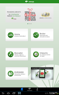 UnicajaMovil for tablets Screenshots 0