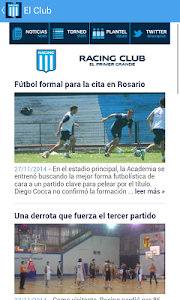 Racing Club Aplicación Oficial – Racing Aplicación Oficial. Con toda la ...