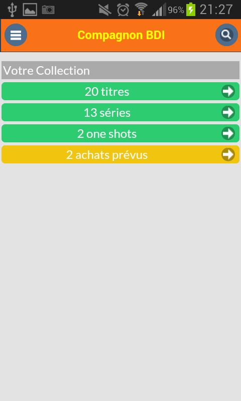 Bande Dessinée Info Screen 3