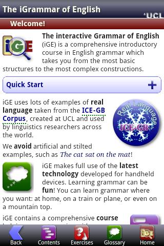iGE Lite: iGrammar of English