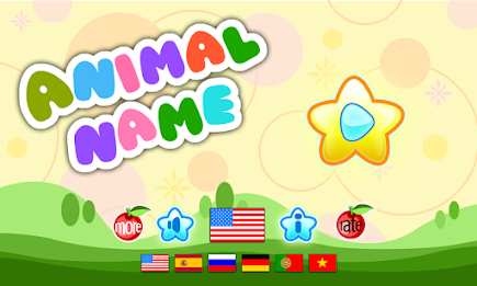 Game 4 kids: Animals name PRO poster 1