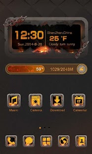How to download Nugget Man GO Launcher Theme lastet apk for pc