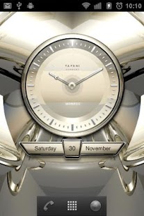MONROE Designer Clock Widget - náhled